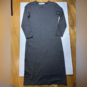 SONNET JAMES Reese Striped Play Dress sz XS